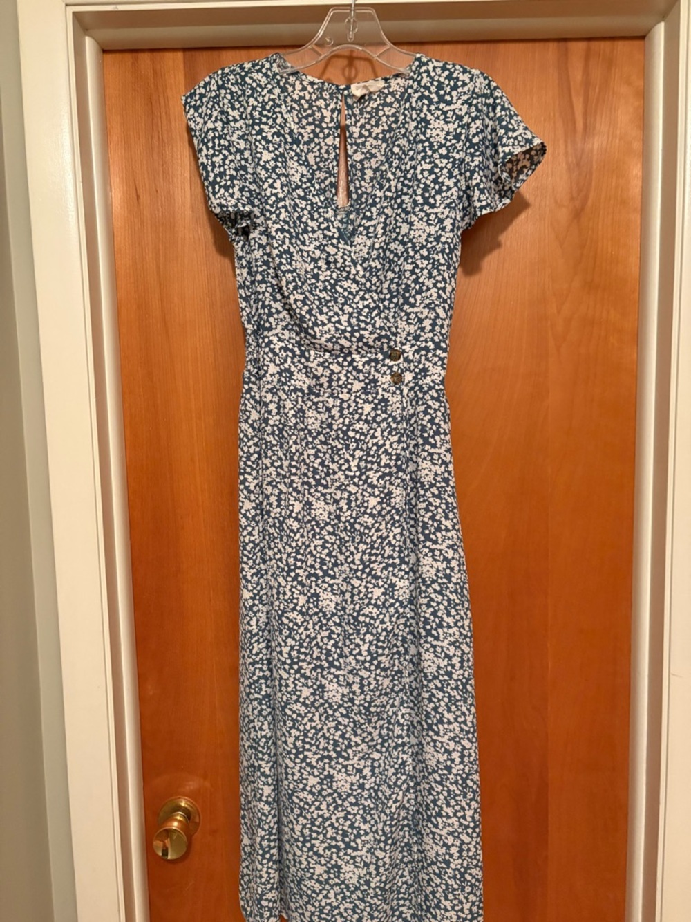 Sienna Sky green and White Floral Maxi Dress